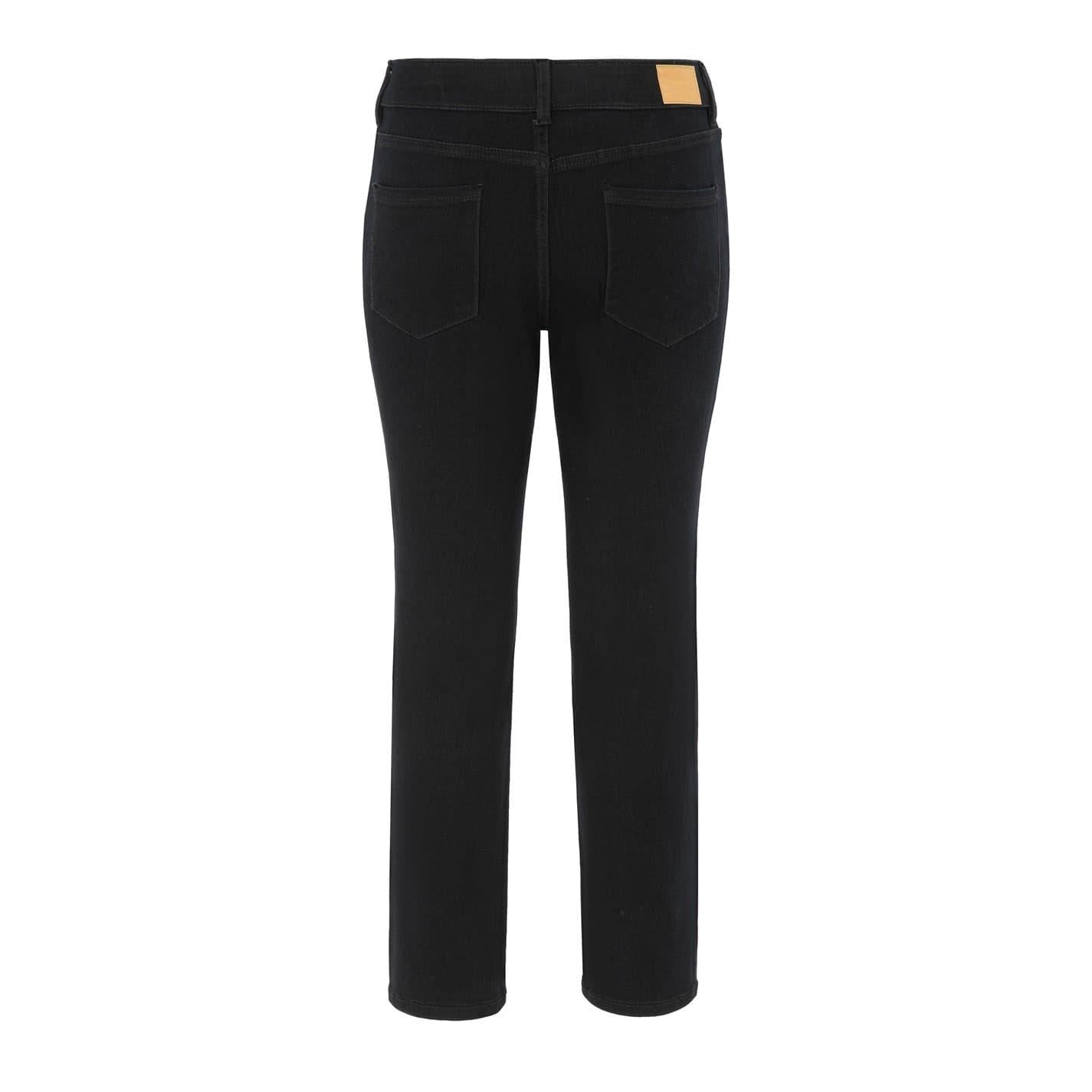 Black - Back - Firetrap Womens-Ladies Plain Slim Jeans