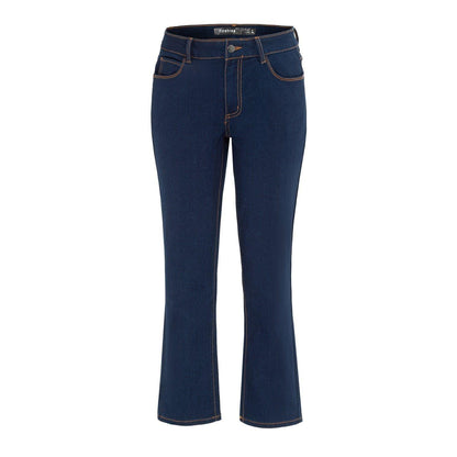 Navy - Front - Firetrap Womens-Ladies Plain Slim Jeans