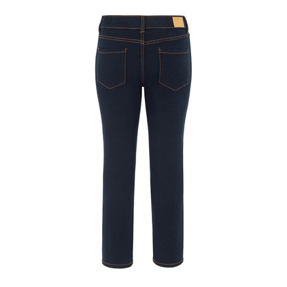 Night Blue - Back - Firetrap Womens-Ladies Plain Slim Jeans