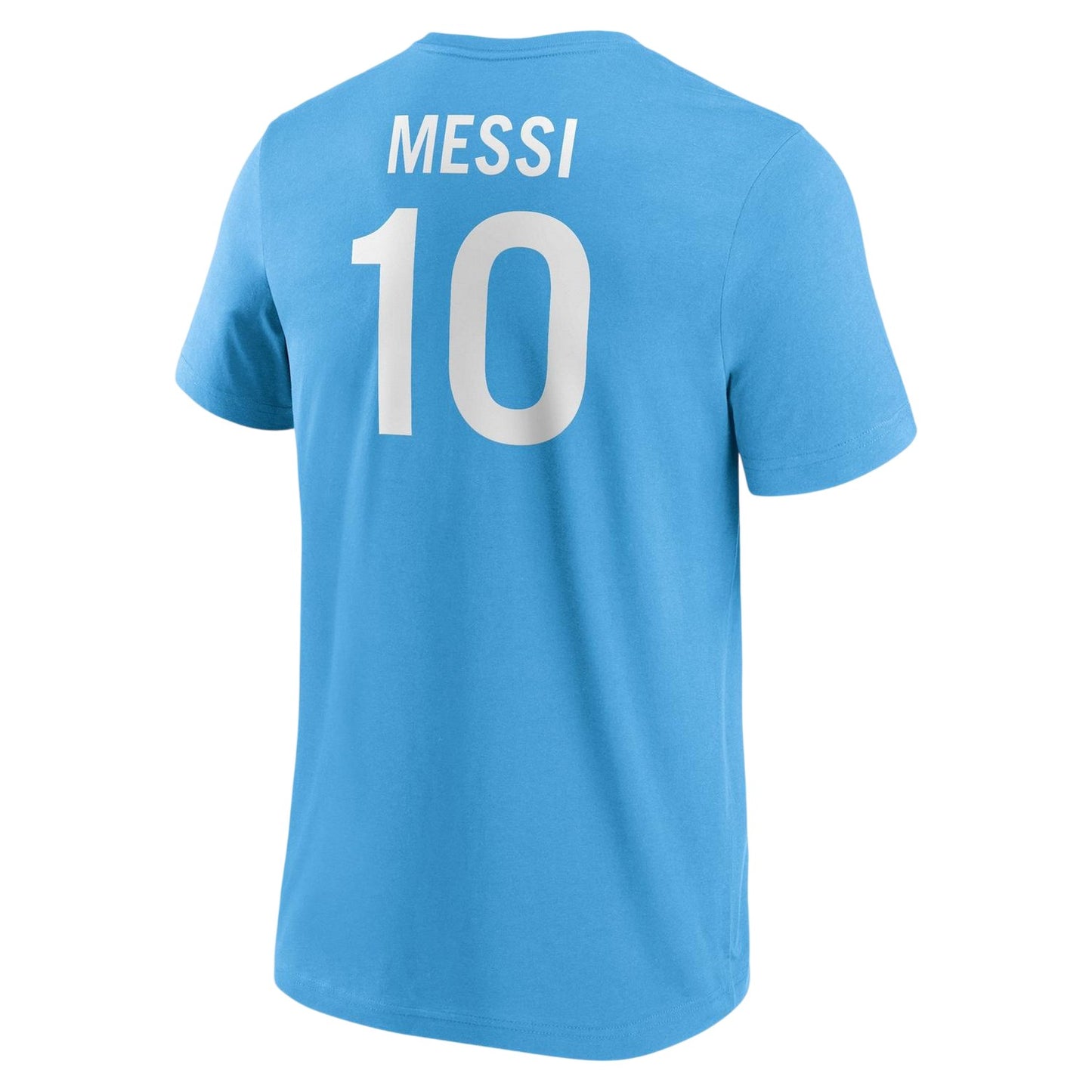 Blue - Back - Argentina Mens Graphic Print Regular T-Shirt