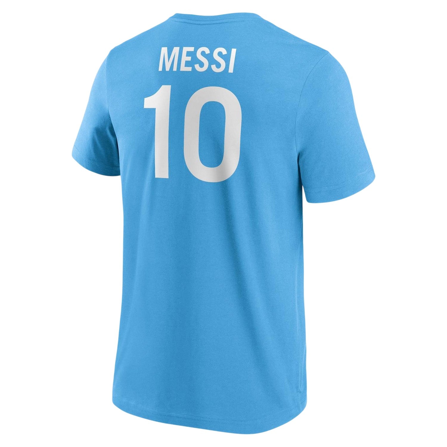 Blue - Back - Argentina Mens Graphic Print Regular T-Shirt