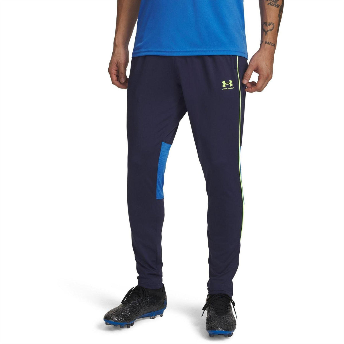 Blue - Front - Under Armour Mens Challenger Pro Athletic Trousers