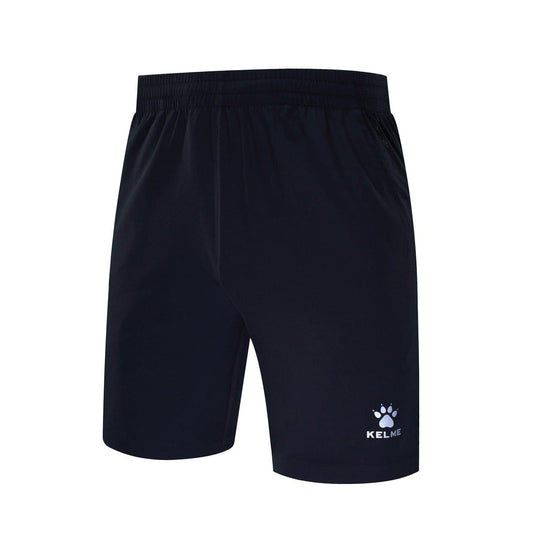 Black - Front - Kelme Childrens-Kids Elasticated Waist Training Shorts