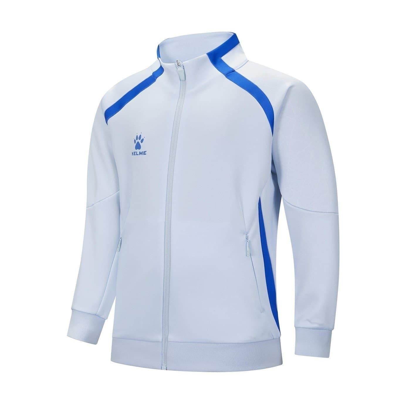 Sky Blue - Front - Kelme Childrens-Kids Logo Jacket