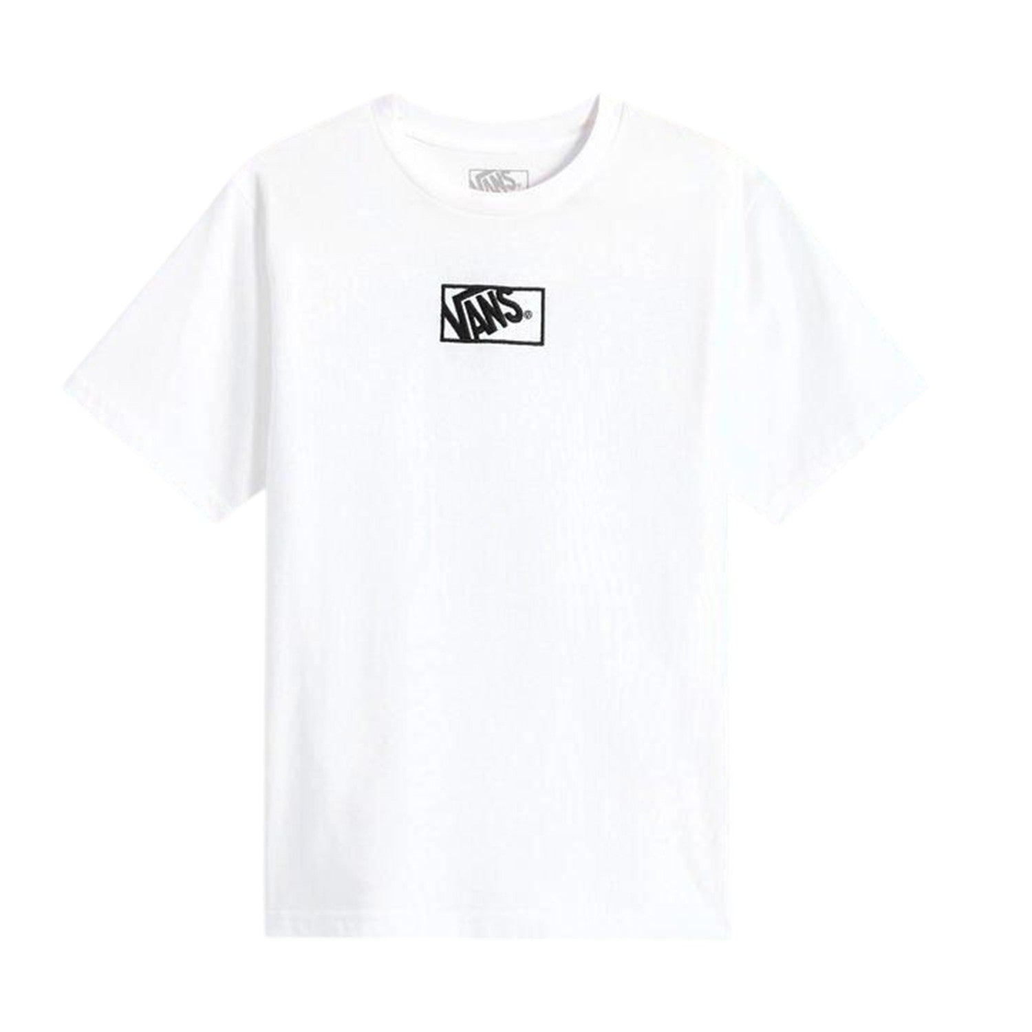 White - Back - Vans Childrens-Kids Box Logo T-Shirt