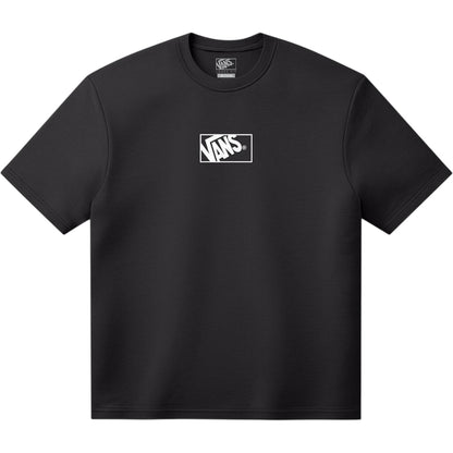 Black - Front - Vans Childrens-Kids Box Logo T-Shirt