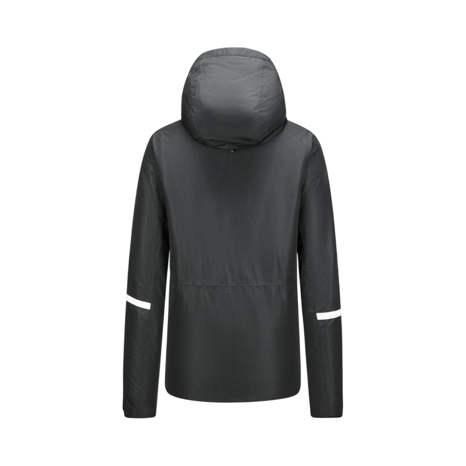 Black - Back - Campri Womens-Ladies Raised Waterproof Jacket