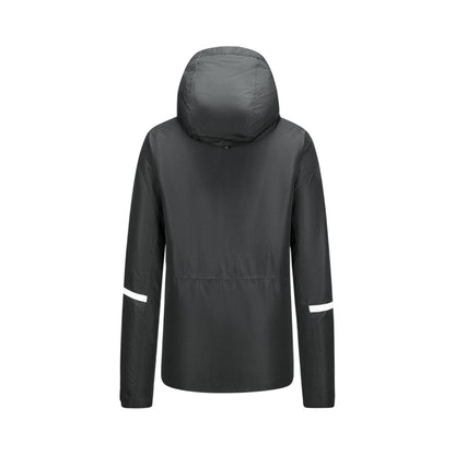 Black - Back - Campri Womens-Ladies Raised Waterproof Jacket