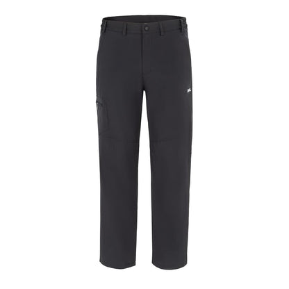 Grey - Front - Lonsdale Mens Logo Trousers