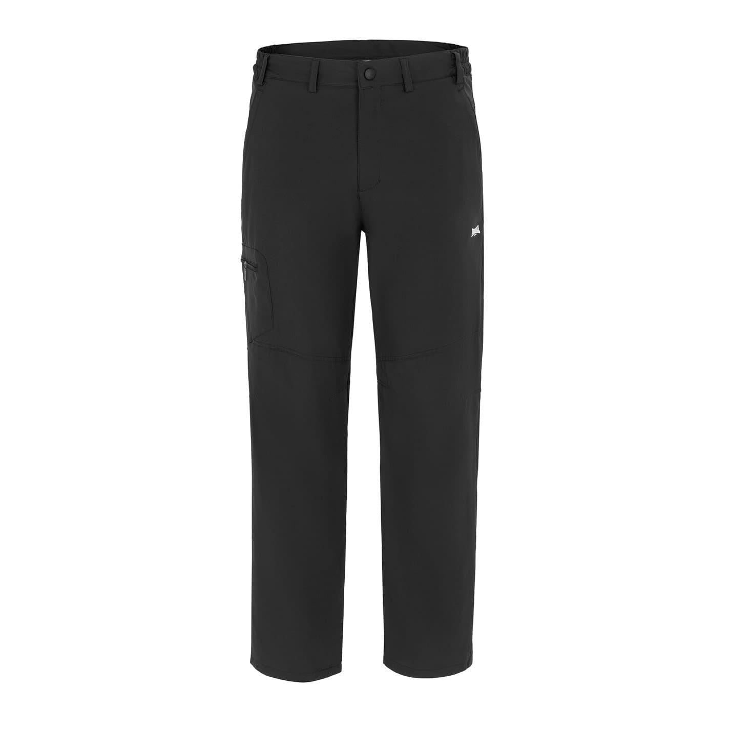 Black - Front - Lonsdale Mens Logo Trousers