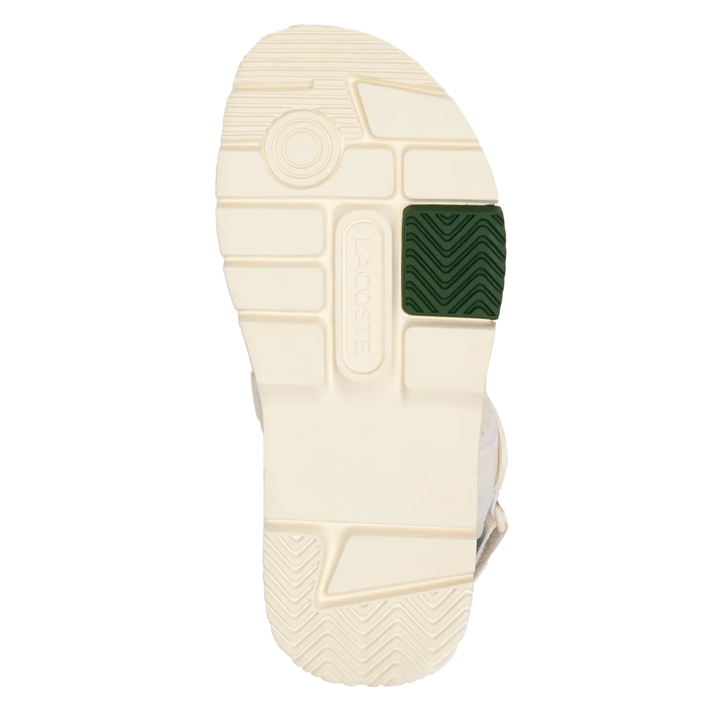 White-Green - Lifestyle - Lacoste Womens-Ladies Suruga Premium Sandals