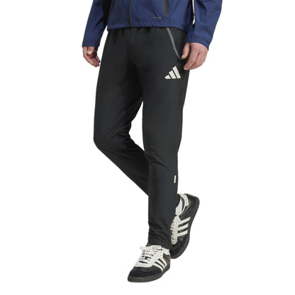 Black - Side - Adidas Mens Arsenal FC Tracksuit Bottoms