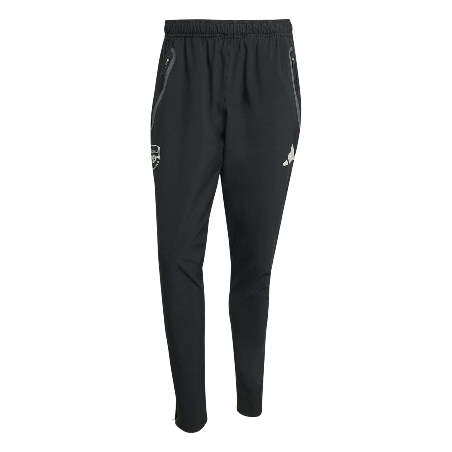 Black - Front - Adidas Mens Arsenal FC Tracksuit Bottoms
