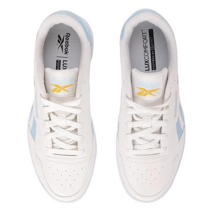 Chalk - Lifestyle - Reebok Womens-Ladies Advance Clip Leather Court Shoes