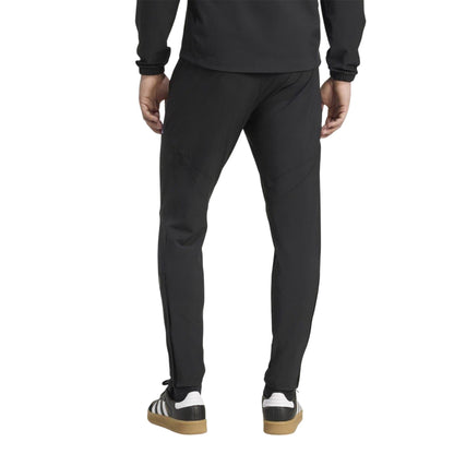 Black - Back - Adidas Mens 2025-2026 Manchester United FC Tracksuit Bottoms