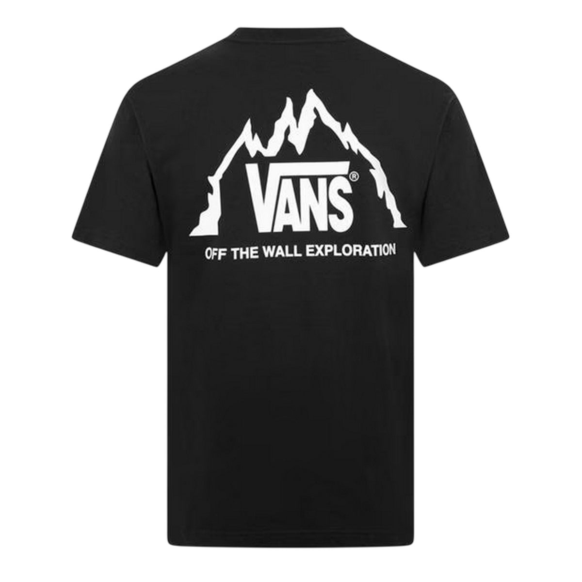 Black-White - Back - Vans Unisex Adult Chest Logo Jersey Crew Neck T-Shirt