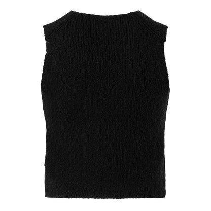 Black - Back - Edited Womens-Ladies Rike Sleeveless Vest Top