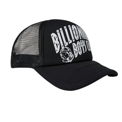 Black-White Print - Side - Billionaire Boys Club Mens Trucker Cap