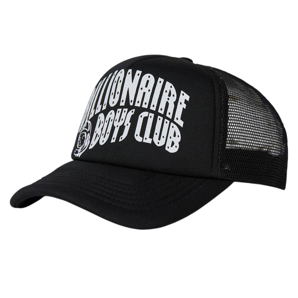 Black-White Print - Front - Billionaire Boys Club Mens Trucker Cap