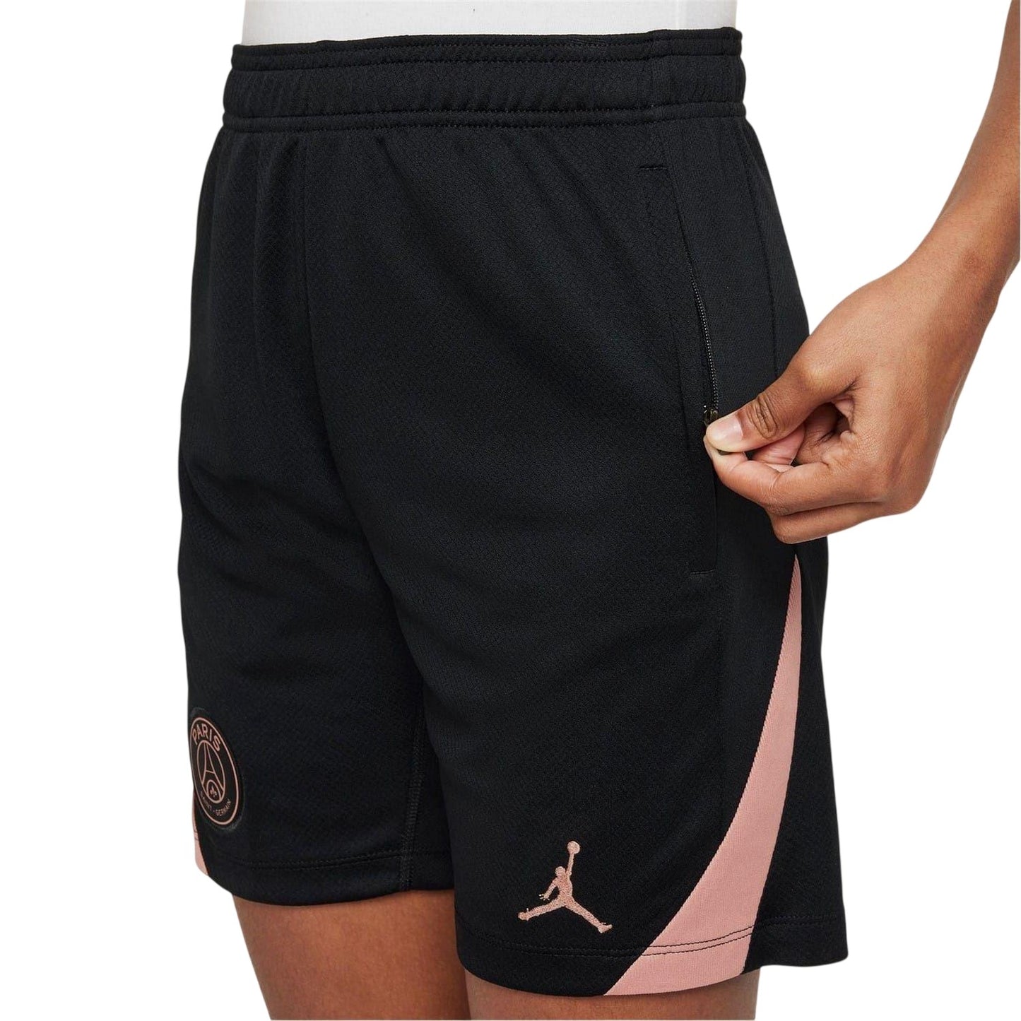 Black - Lifestyle - Nike Childrens-Kids Third 2024 2025 Paris Saint Germain FC Shorts