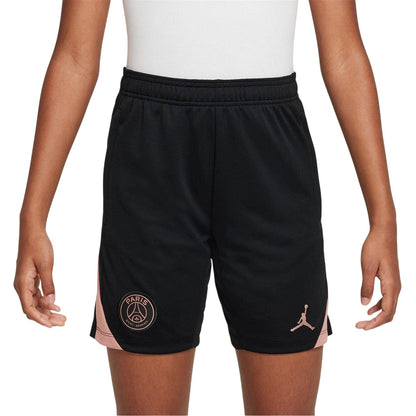 Black - Front - Nike Childrens-Kids Third 2024 2025 Paris Saint Germain FC Shorts