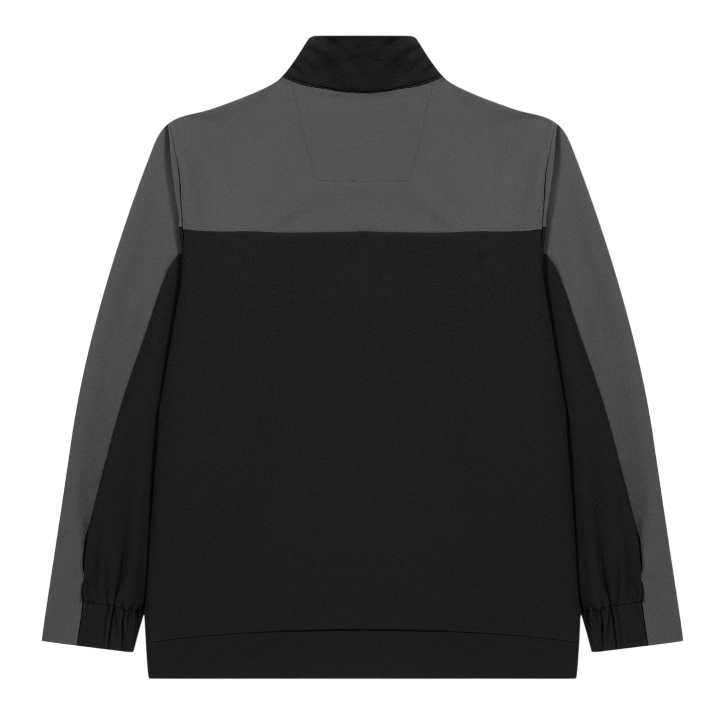 Black - Back - Castore Childrens-Kids Rangers FC Mock Neck Relaxed Fit Track Jacket