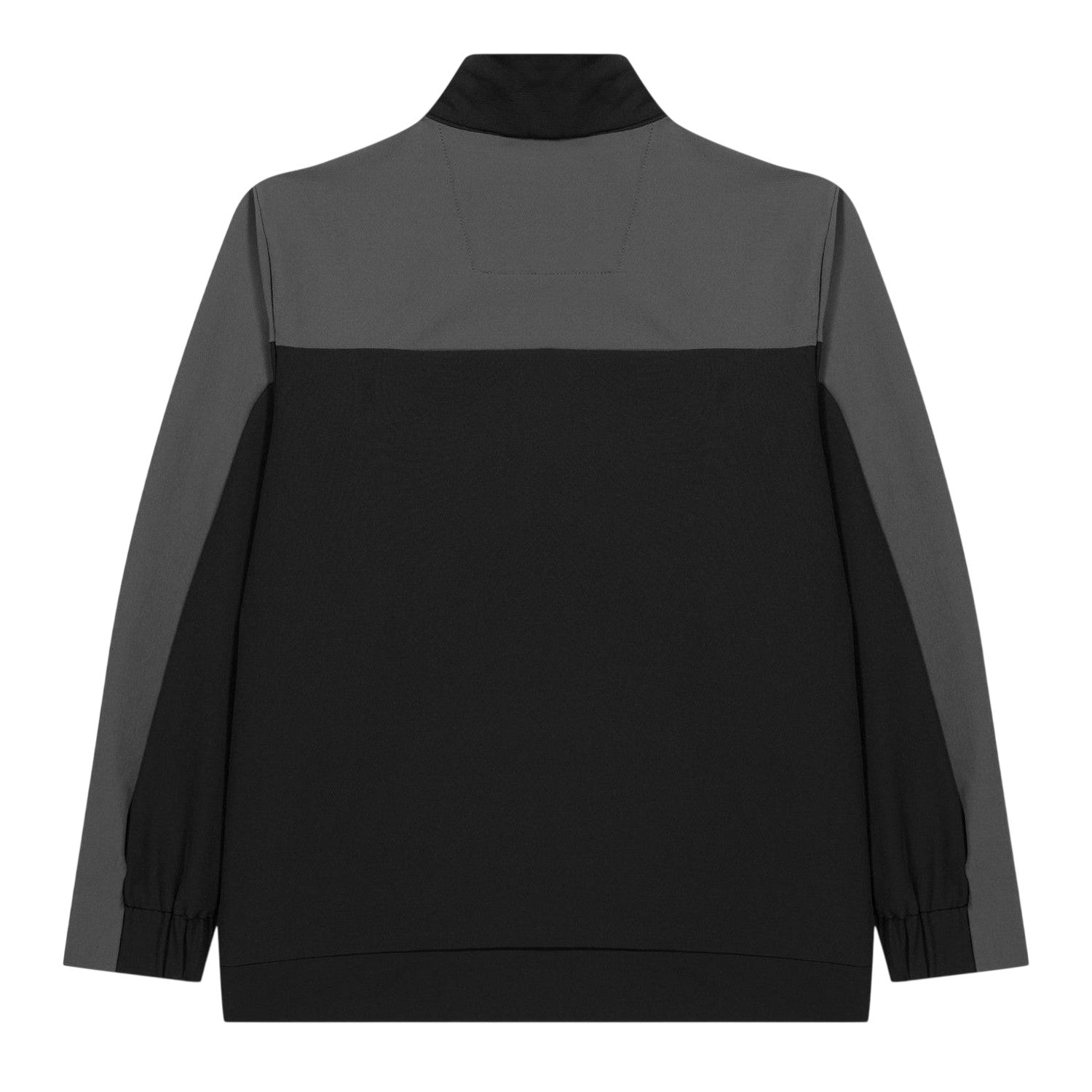 Black - Back - Castore Childrens-Kids Rangers FC Mock Neck Relaxed Fit Track Jacket