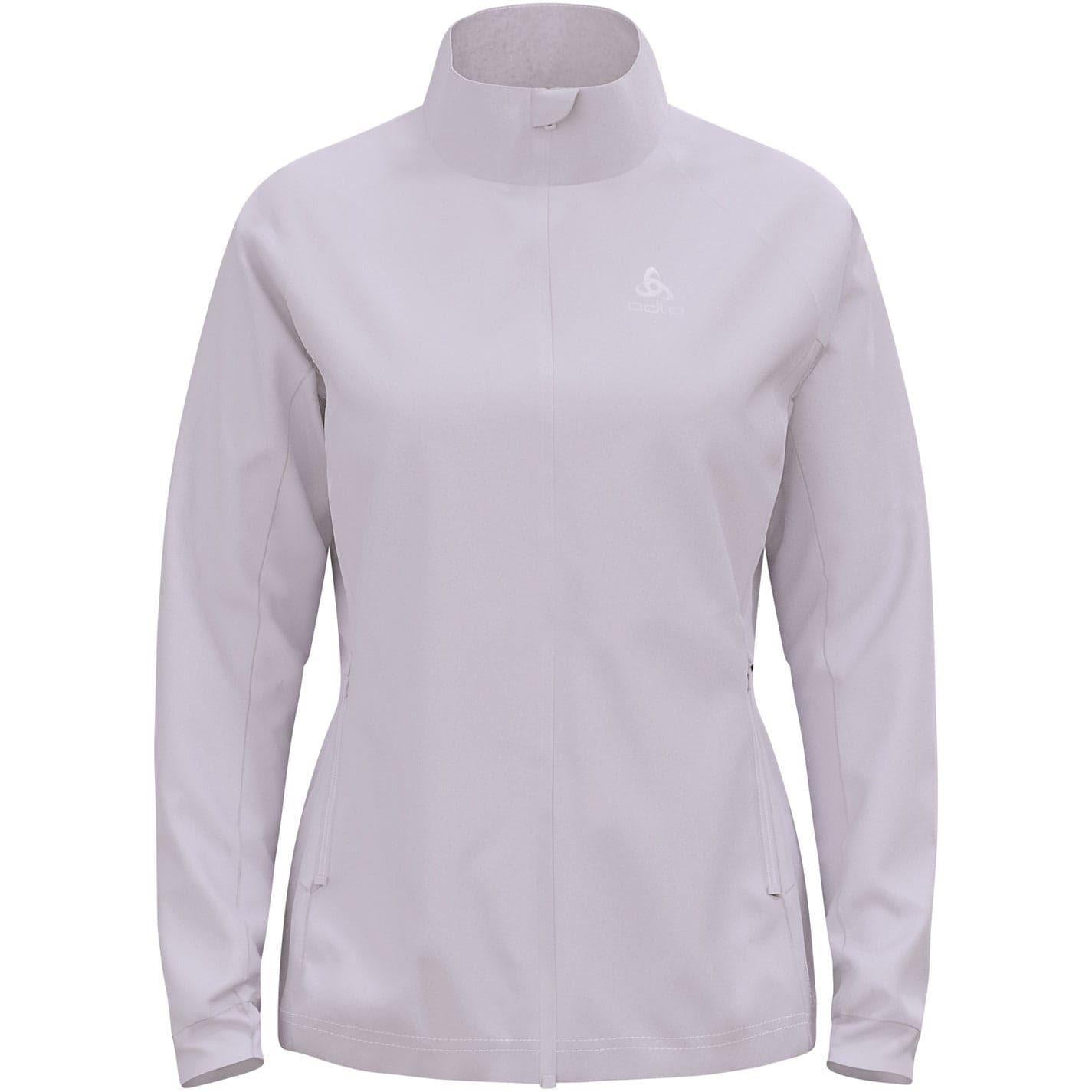 Lilac - Front - Odlo Womens-Ladies Brensholmen High-Neck Soft Shell Jacket