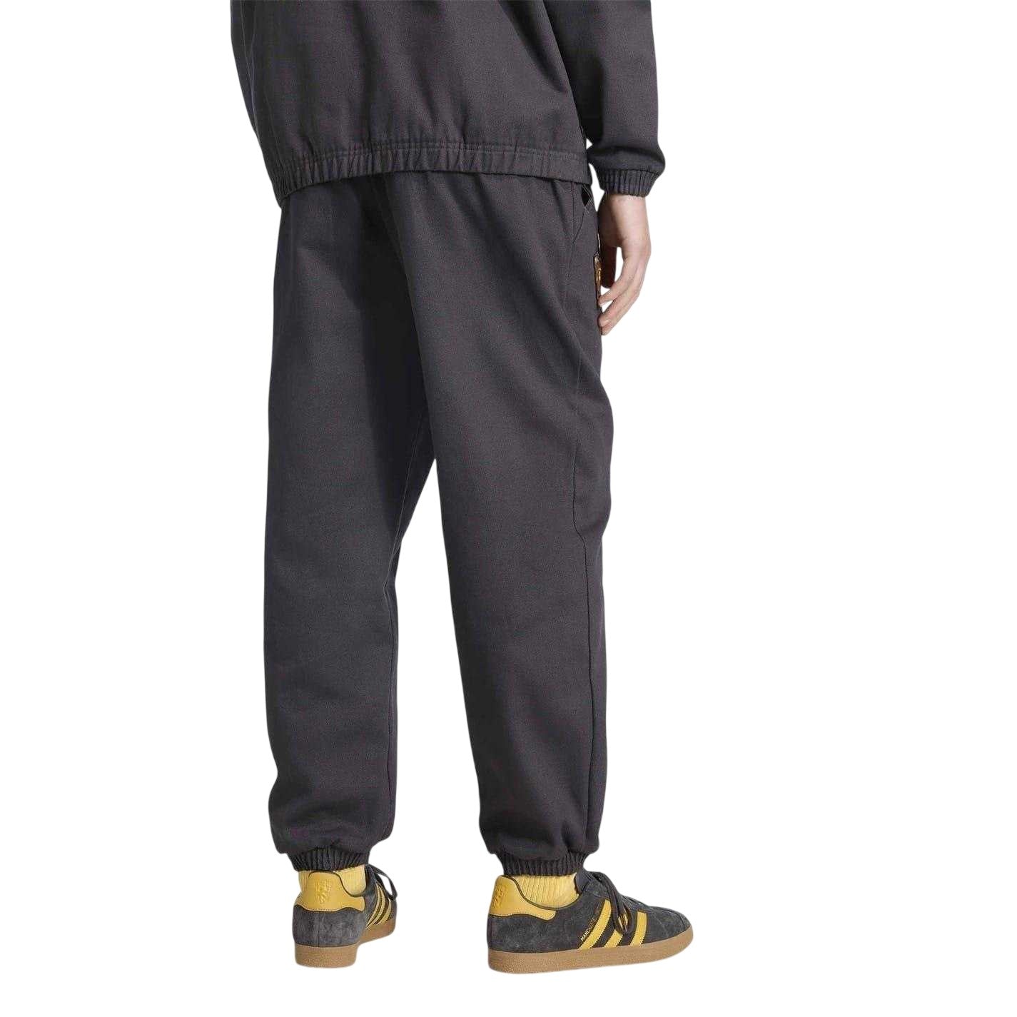 Black - Back - Adidas Mens Manchester United FC Tracksuit Bottoms