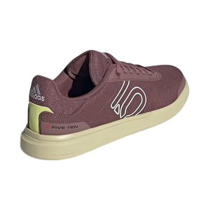 Burgundy - Back - Five Ten Womens-Ladies Low Cut Trainers