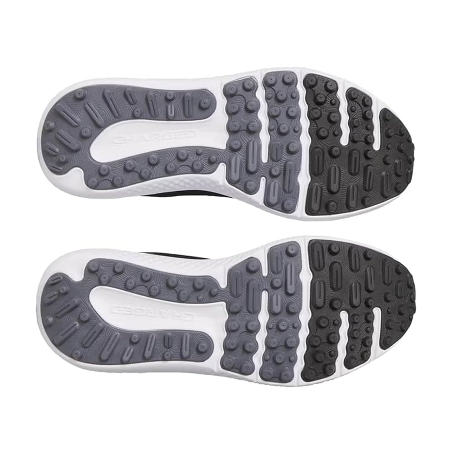 Black - Lifestyle - Under Armour Mens Leather Low Cut Golf Trainers