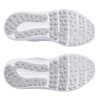 Halo Grey - Lifestyle - Under Armour Mens Leather Low Cut Golf Trainers