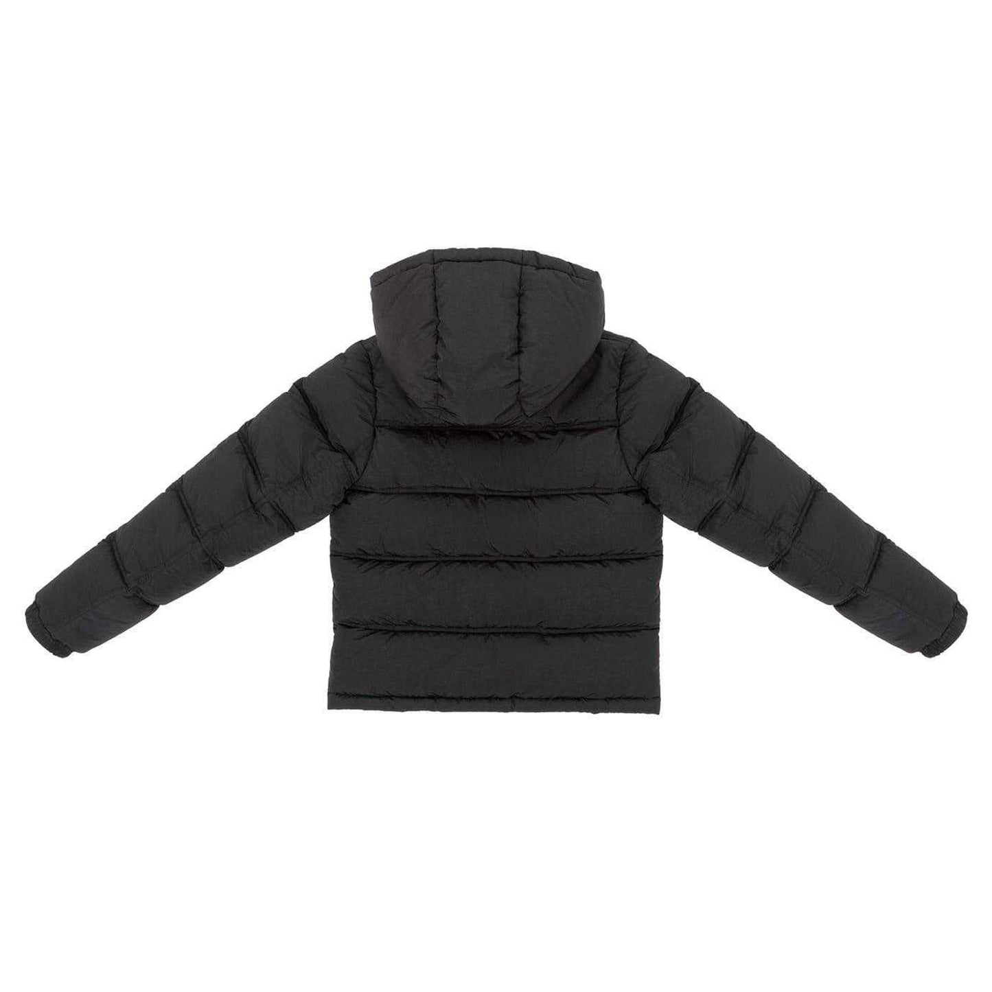 Black - Back - Firetrap Childrens-Kids Full Zip Puffer Jacket