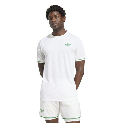 White - Back - Adidas Mens Wimbeldon Pro T-Shirt