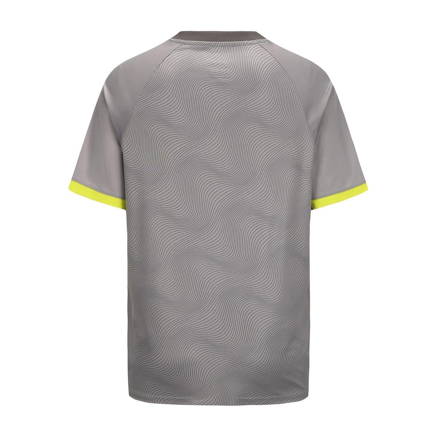 Grey-Green - Back - Sondico Mens Blaze Football T-Shirt