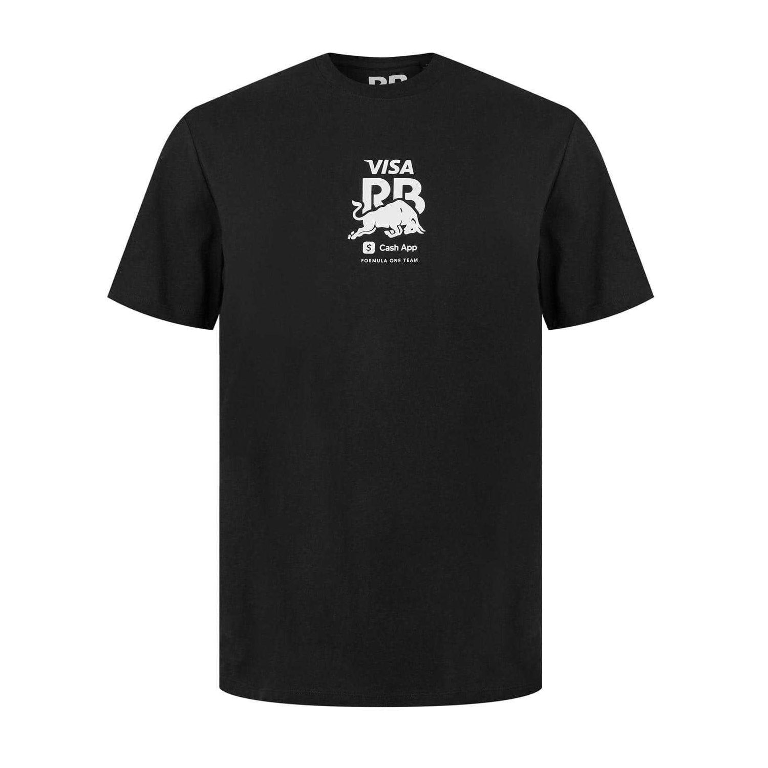 Black - Front - Hugo Mens Red Bull Logo T-Shirt