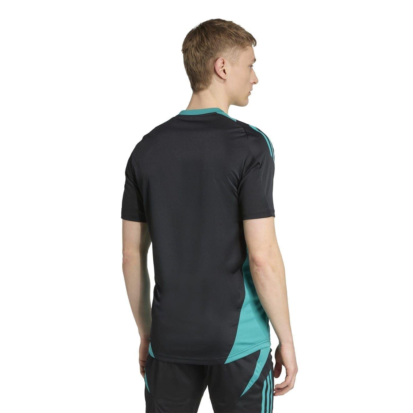 Black - Back - Adidas Mens New Zealand All Blacks Performance T-Shirt