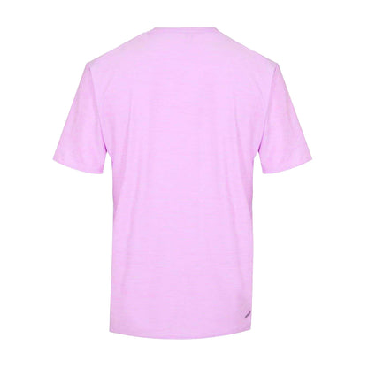 Lavender Purple - Back - Adidas Mens Essentials Stretch Training T-Shirt