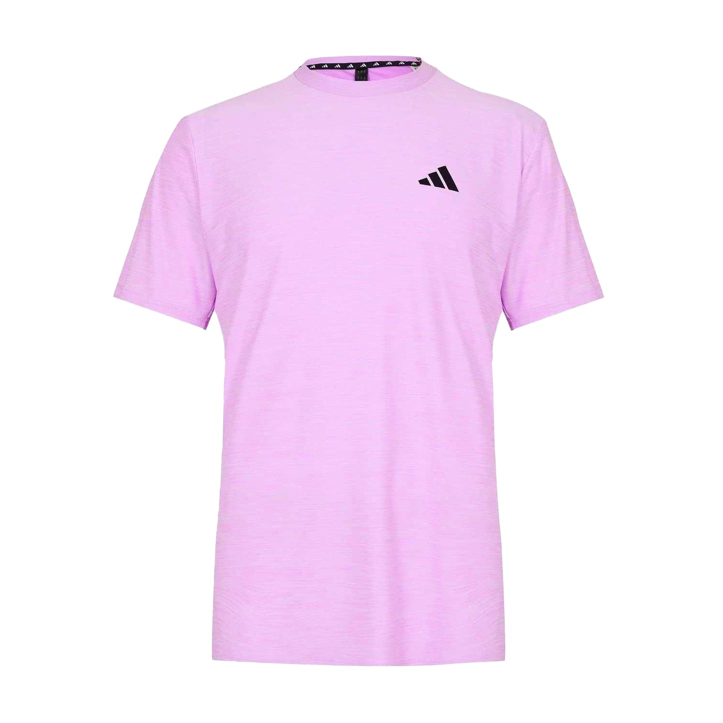 Lavender Purple - Front - Adidas Mens Essentials Stretch Training T-Shirt