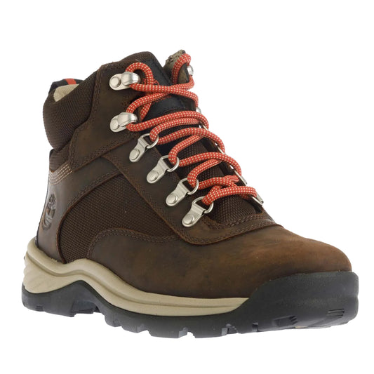 Chocolate - Front - Timberland Womens-Ladies Waterproof Leather Mid Cut Lace Up Hiking Boots