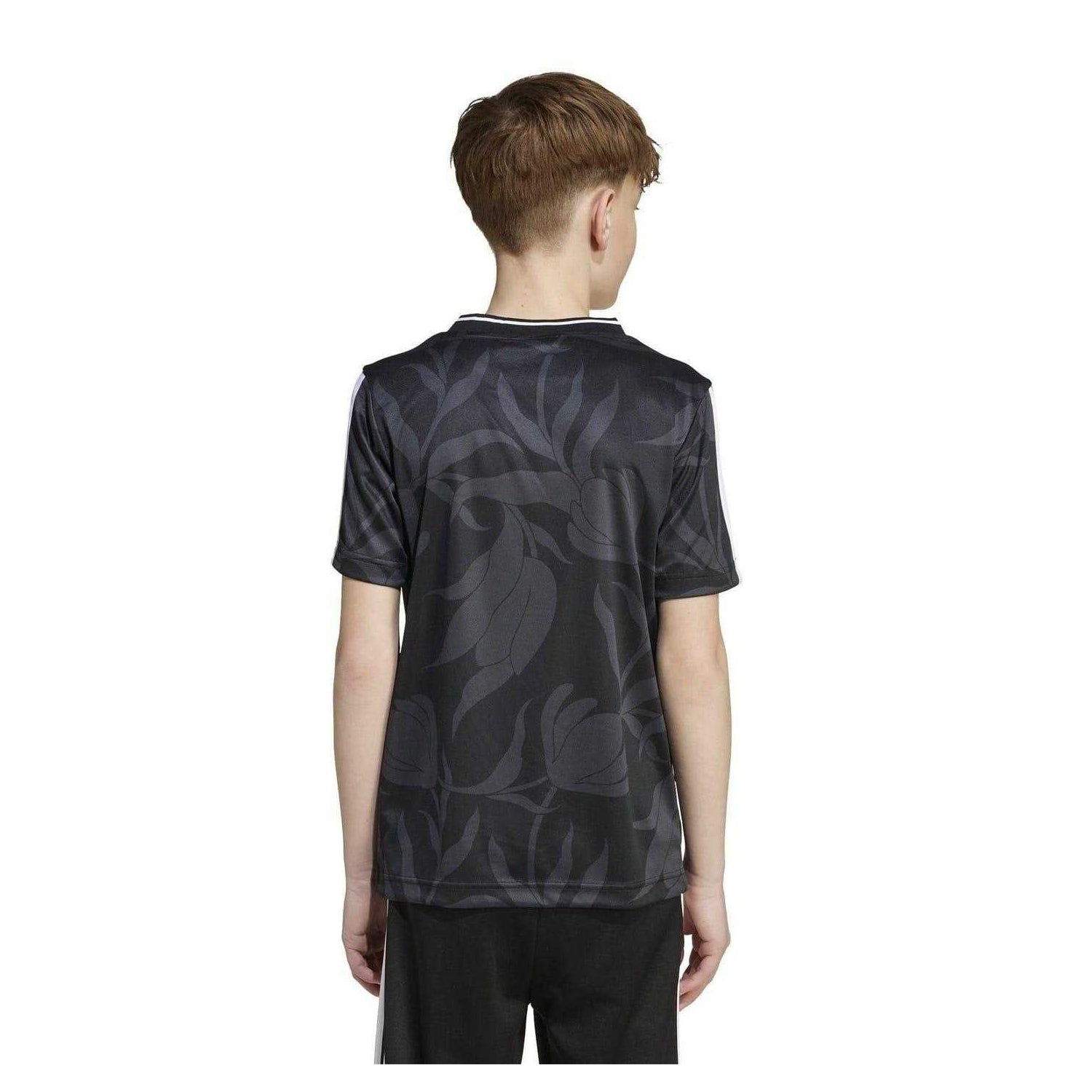 Black-White - Back - Adidas Childrens-Kids House Of Tiro T-Shirt