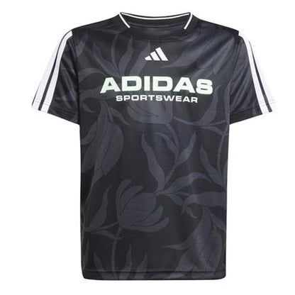 Black-White - Front - Adidas Childrens-Kids House Of Tiro T-Shirt