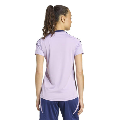Plum Purple - Pack Shot - Adidas Womens-Ladies Performance France FFR Jersey