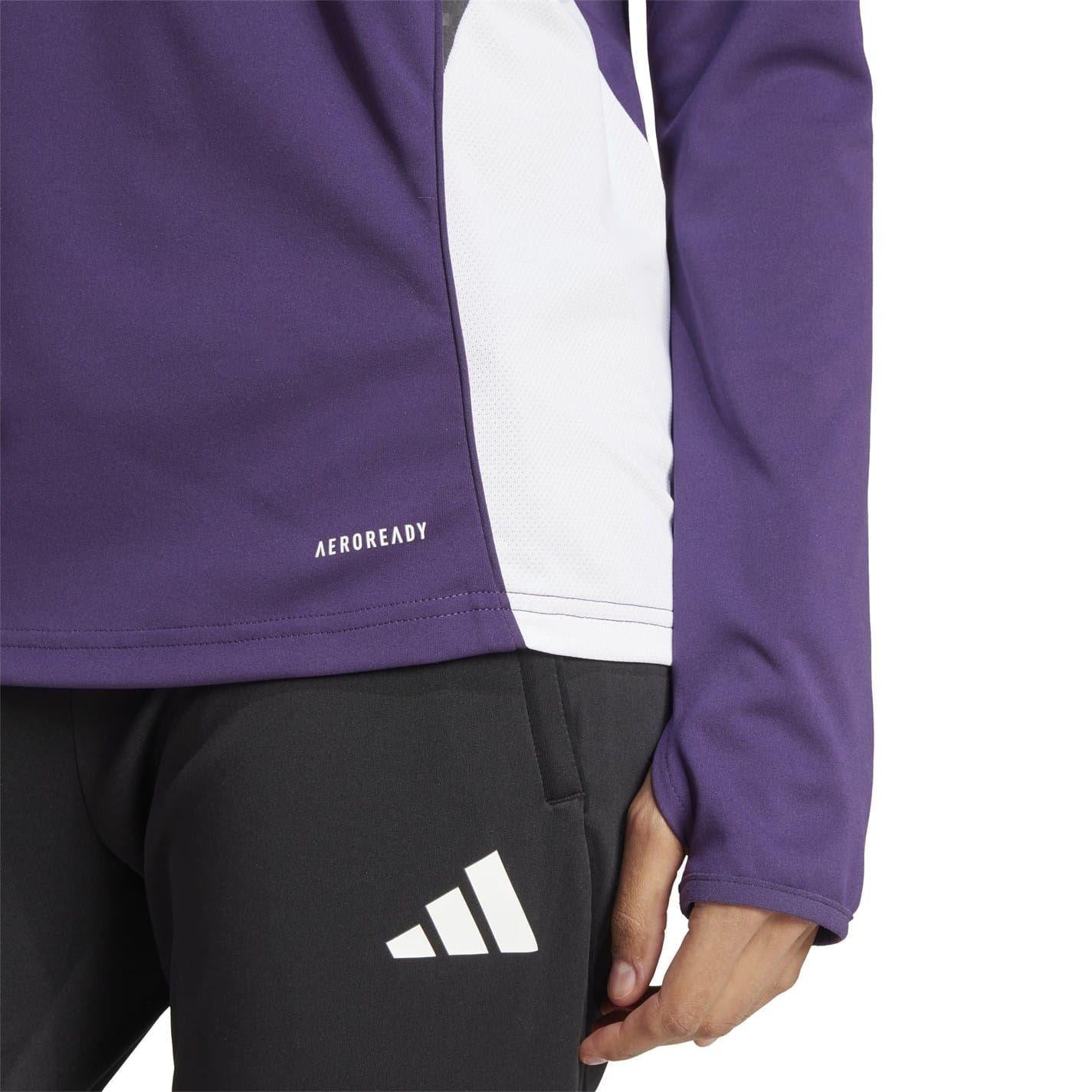 Red - Side - Adidas Womens-Ladies 2025-2026 Manchester United FC Training Top