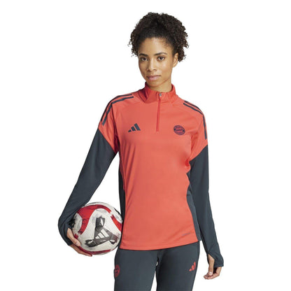 Orange - Lifestyle - Adidas Womens-Ladies Tiro 25 Competition FC Bayern Munich Training Top