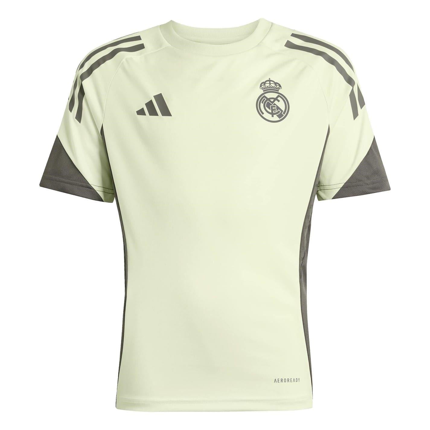 Green - Front - Adidas Childrens-Kids Tiro 25 Competition Training Jersey