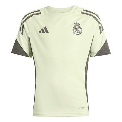 Green - Front - Adidas Childrens-Kids Tiro 25 Competition Training Jersey