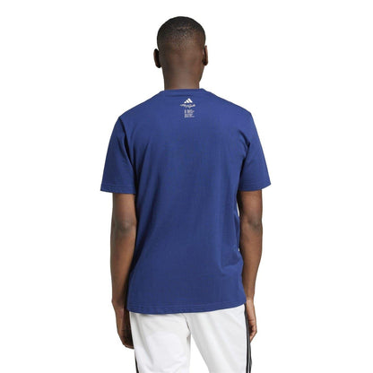 Dark Blue - Back - Adidas Mens The Triple Lemonade T-Shirt