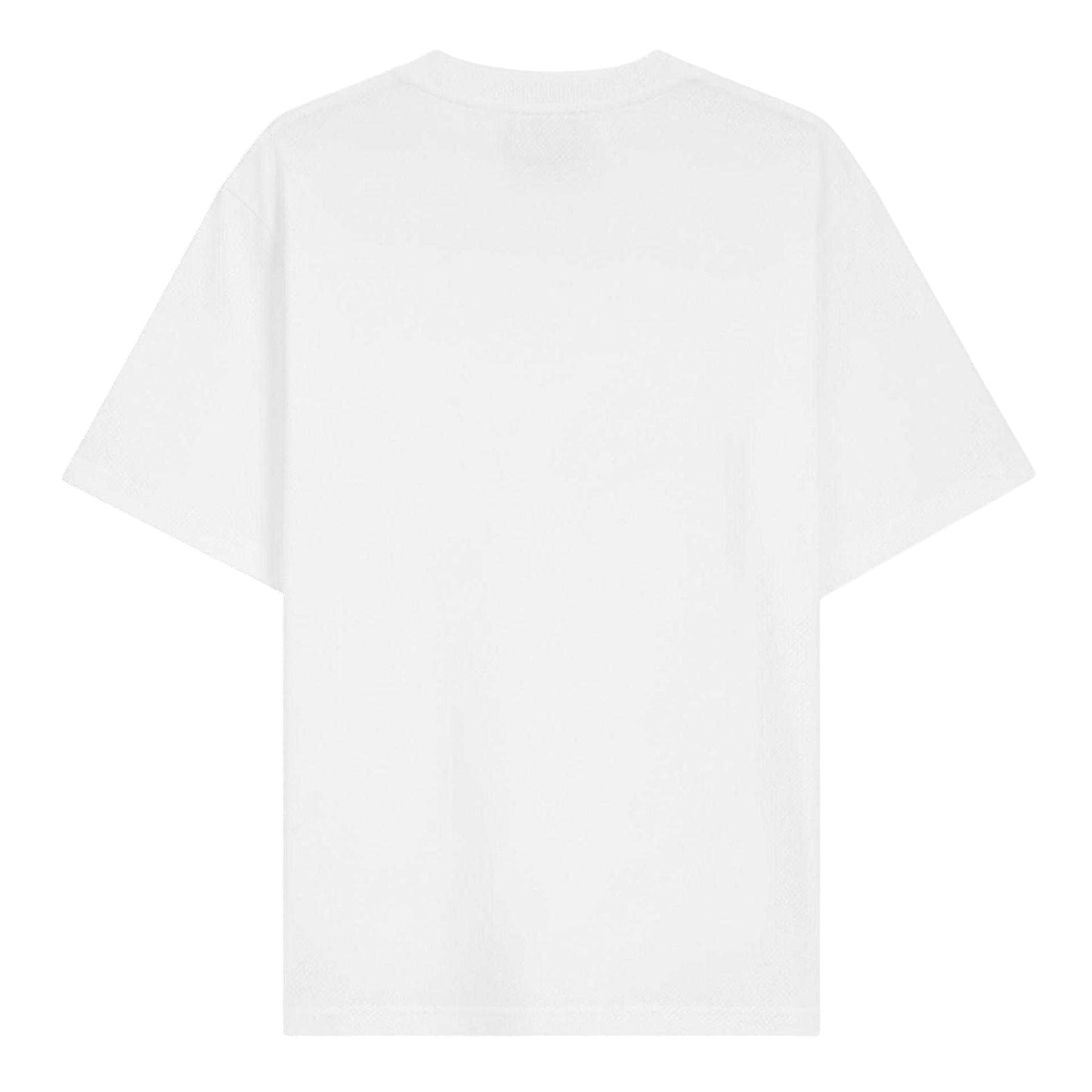 White - Back - Hugo Mens Nieros Logo Regular Short-Sleeved T-Shirt