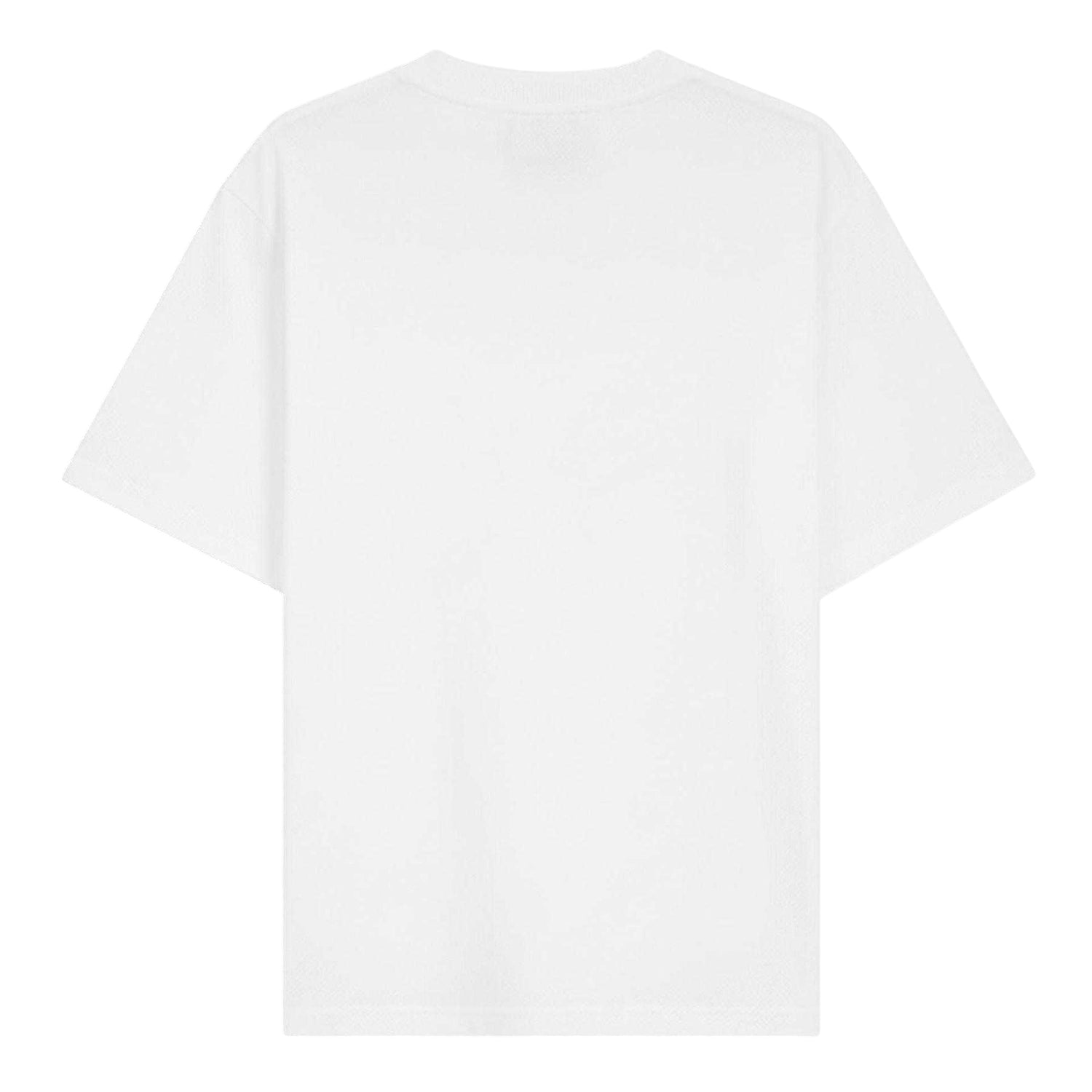 White - Back - Hugo Mens Nieros Logo Regular Short-Sleeved T-Shirt